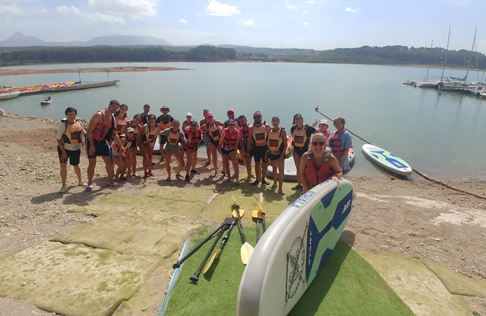 Participantes en campus náutico 2024