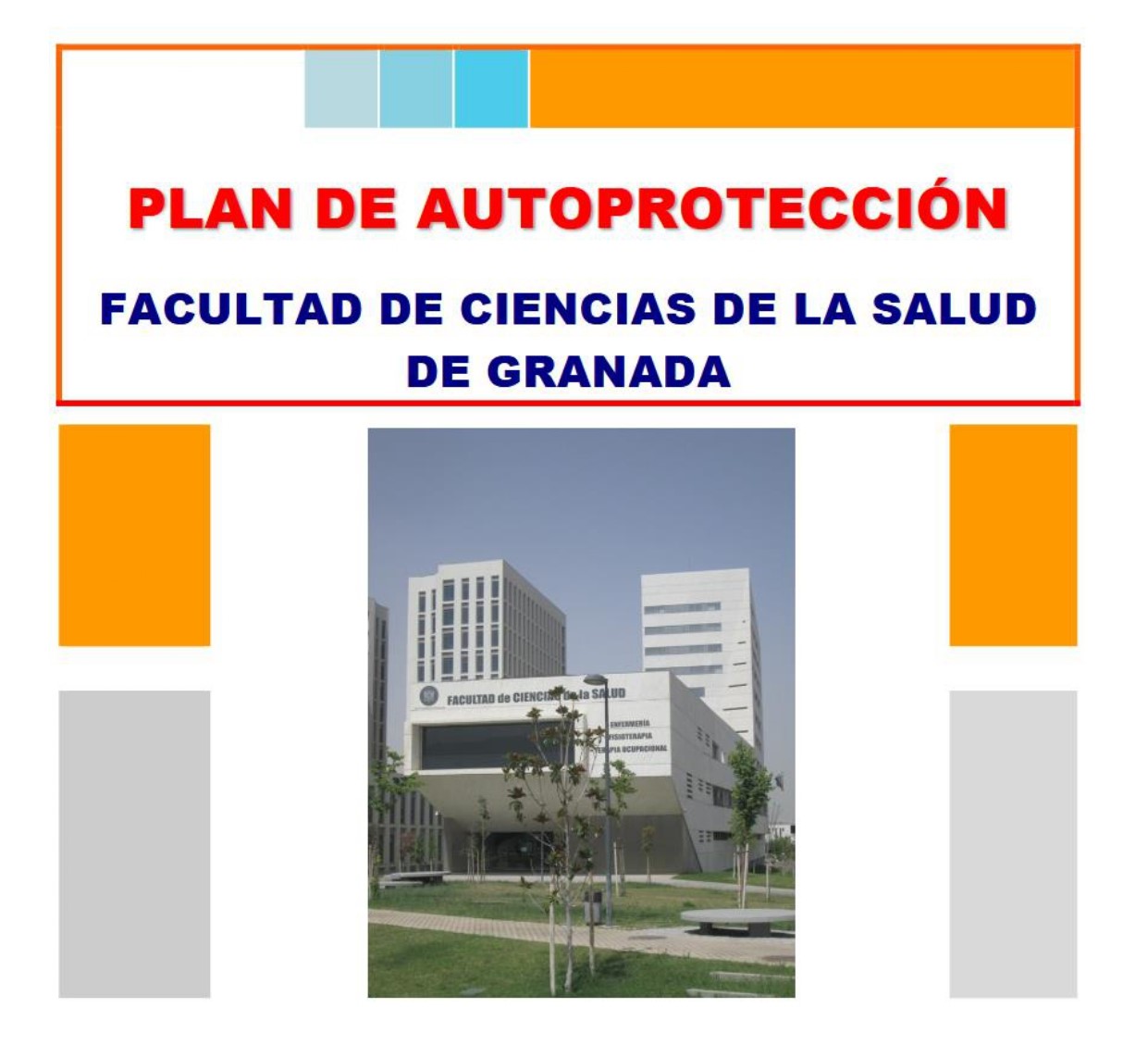 cartel del plan de autoprotección