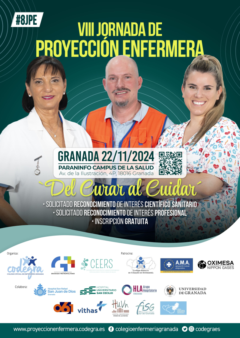 Cartel de las VII Jornadas de Proyección Enfermera Cartel de las VII Jornadas de Proyección Enfermera