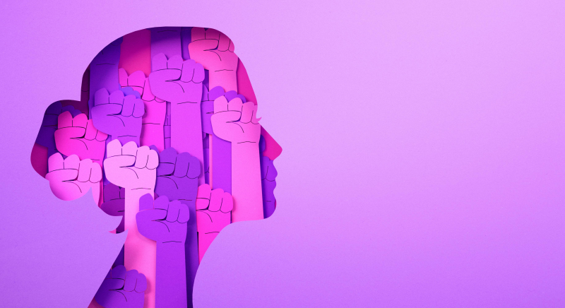 Perfil de mujer perfil de mujer empoderada